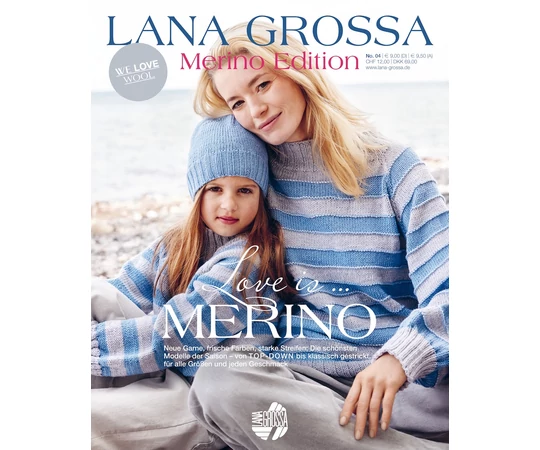 Lana Grossa MERINO EDITION NO. 4  - Magazine (DE)