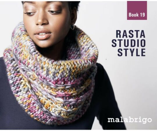 Malabrigo Book #19 - Rasta Studio Style kötés könyv