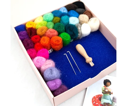 BhedaWool Candy Kit tűnemezelő készlet