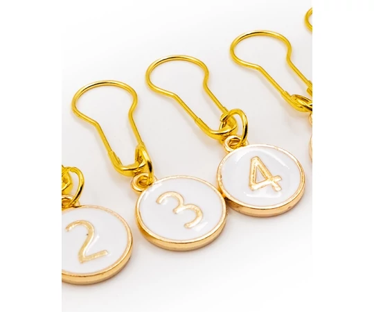 Phidar Fancy Numbers zárható szemjelölők - 10 db