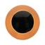 Biztonsági szem - narancs - 8 mm