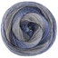 Lana Grossa Gomitolo Gala gyapjú fonal - 4030 szürke/acélkék/tengerészkék/zafírkék